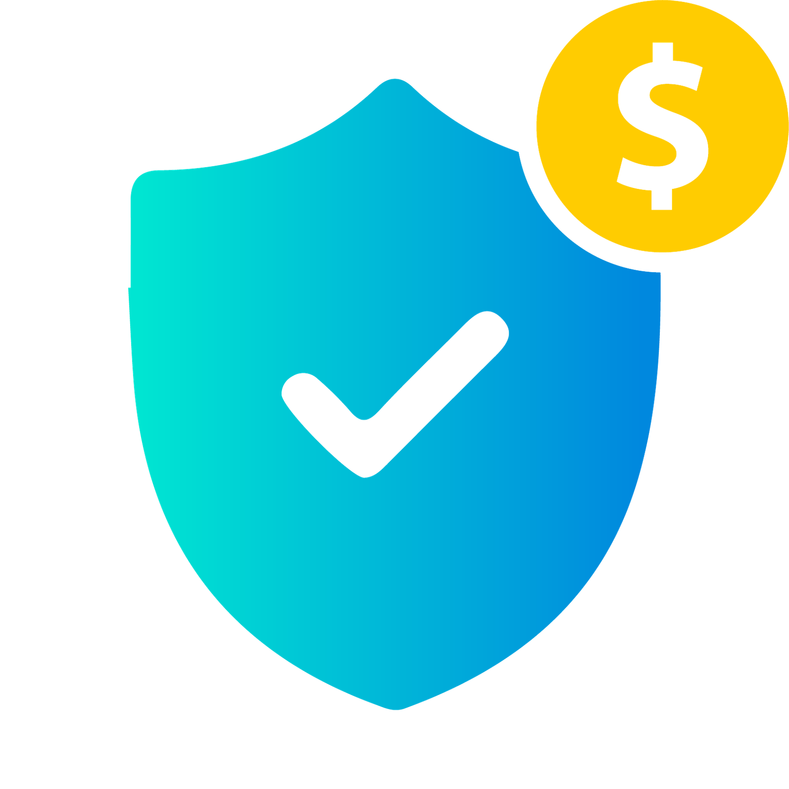 Financial shield icon representing how farm solar panels protect Alberta landowners from inflation and rising utility rates.